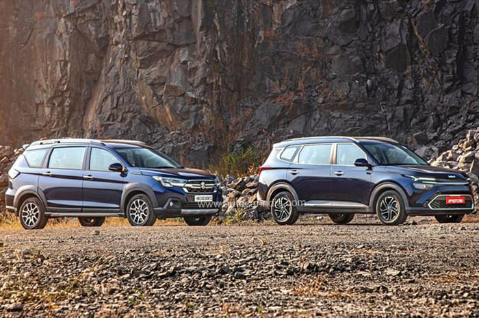 Maruti Suzuki XL6 vs Kia Carens comparison: six-seat showdown